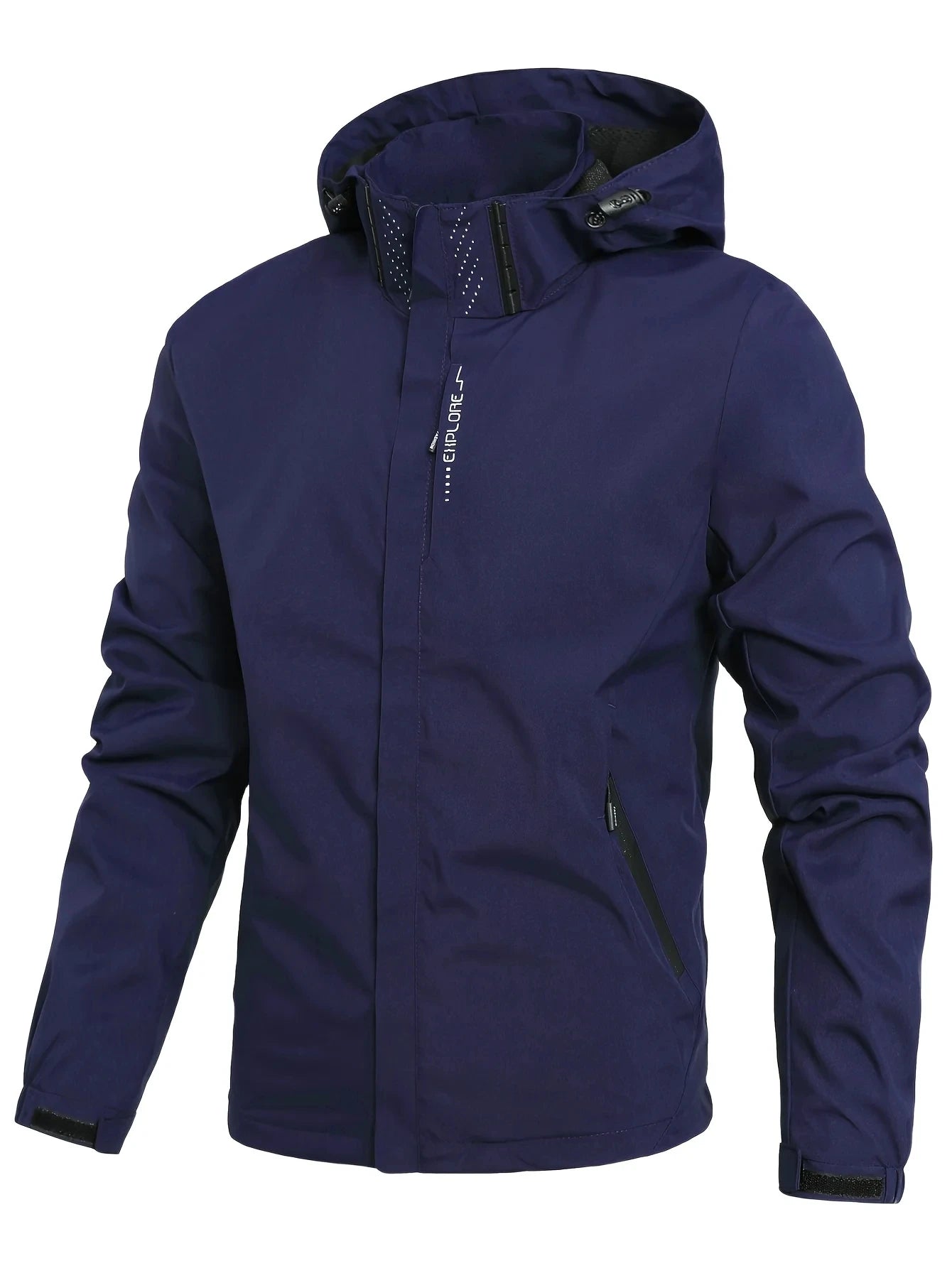 Men’s Waterproof Softshell Jacket with Hood | Lightweight Windproof Outdoor Coat