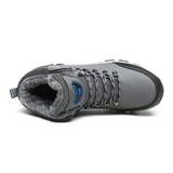Men’s Winter Snow Boots with Fur Lining | Waterproof Warm Ankle Work Shoes