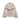 Women’s Faux Fur Winter Coat in Neutral Tone | Elegant Fluffy Jacket