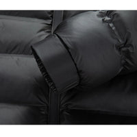 Men’s Puffer Jacket with Stand Collar | Warm Slim Fit Winter Coat