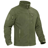 Men’s Tactical Fleece Jacket with Stand Collar Style | Warm Outdoor Winter Coat