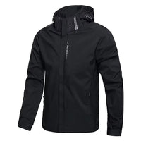 Men’s Waterproof Softshell Jacket with Hood | Lightweight Windproof Outdoor Coat