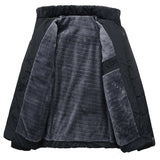 Men’s Thick Padded Winter Jacket in Warm Parka Style | Windproof Casual Coat