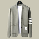Men’s Amalfi Cardigan | Button-Up | Lightweight Warmth | Timeless Layering Piece