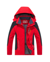 Men’s Waterproof Hiking Jacket with Hooded Outdoor Style | Windproof Camping Coat