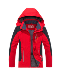 Men’s Waterproof Hiking Jacket with Hooded Outdoor Style | Windproof Camping Coat
