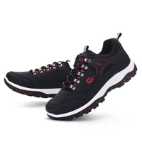 Men’s Hiking Trainers with Non Slip Sole | Lightweight Walking Shoes for Winter