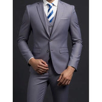 Men’s Slim Fit 3 Piece Wedding Suit | Classic Tuxedo Style for Formal Occasions