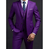 Men’s Slim Fit 3 Piece Wedding Suit | Classic Tuxedo Style for Formal Occasions