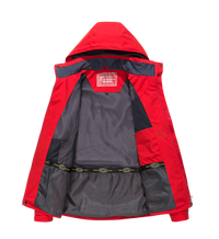 Men’s Waterproof Hiking Jacket with Hooded Outdoor Style | Windproof Camping Coat