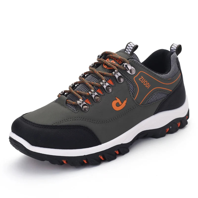 Men’s Hiking Trainers with Non Slip Sole | Lightweight Walking Shoes for Winter