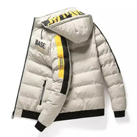 Men’s Puffer Jacket in Hooded Winter Style | Thick Warm Padded Casual Coat
