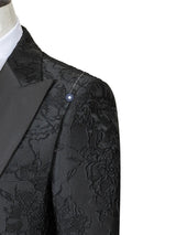 Men’s Black Slim Fit 3 Piece Wedding Suit | Classic Tuxedo Style for Formal Events