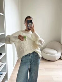 Classic Knit Pullover | Long Sleeve | Round Neckline