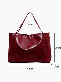 Large Shopper Bag | Everyday Tote | Work & Errands | Autumn Winter Style