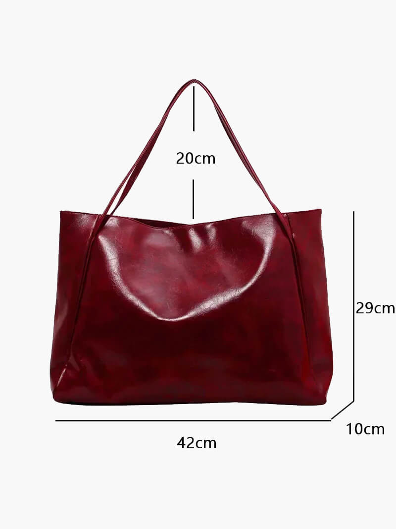 Large Shopper Bag | Everyday Tote | Work & Errands | Autumn Winter Style