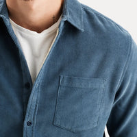 Corduroy Shirt Jacket for Men | Lined Overshirt | Casual Smart Layer