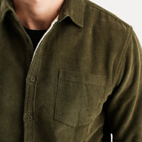 Corduroy Shirt Jacket for Men | Lined Overshirt | Casual Smart Layer
