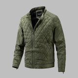 Men’s Quilted Winter Jacket in Transitional Style | Warm Padded Coat