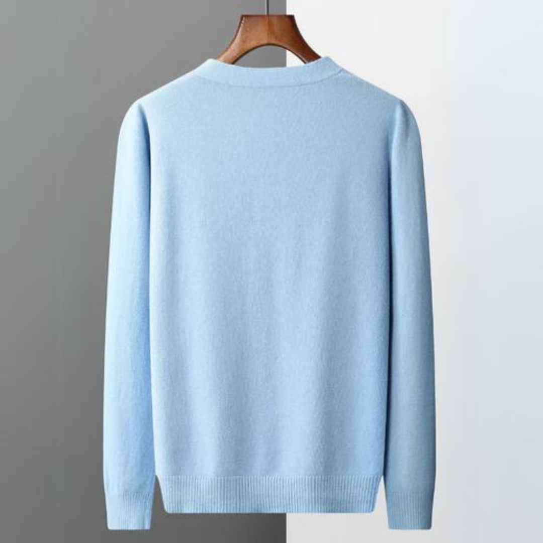 Men’s Lightweight Button-Up Cardigan | Slim Fit Knitwear | Smart Casual Layer | All Season Jumper