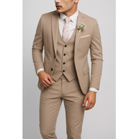 Men’s Slim Fit 3 Piece Wedding Suit | Modern Tuxedo for Formal Events