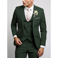Men’s Slim Fit 3 Piece Wedding Suit | Modern Tuxedo for Formal Events