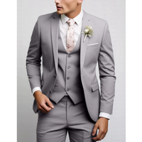 Men’s Slim Fit 3 Piece Wedding Suit | Modern Tuxedo for Formal Events