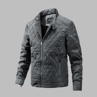 Men’s Quilted Winter Jacket in Transitional Style | Warm Padded Coat