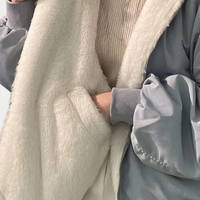 Women’s Oversized Winter Jacket with Fleece Lining | Warm Padded Coat