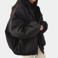 Women’s Oversized Winter Jacket with Fleece Lining | Warm Padded Coat