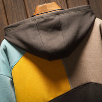 Colour Block Hoodie | Casual Streetwear | Relaxed Fit