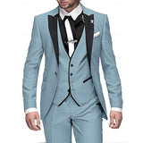 Men’s Classic 3 Piece Wedding Suit for Formal Events | Timeless Tuxedo Style