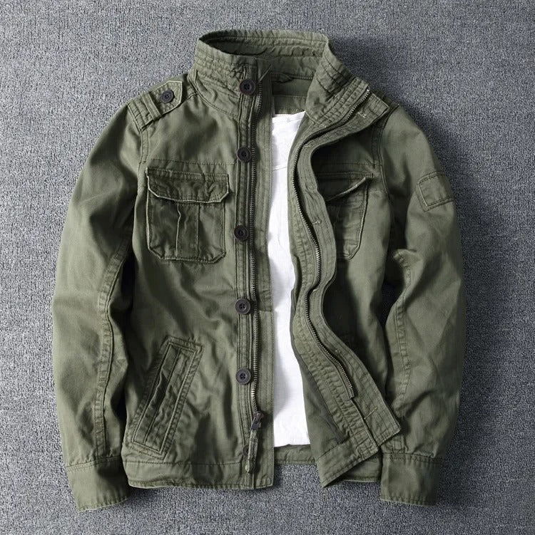 Men’s Military Style Jacket Casual Lightweight Jacket | Classic Jackets Men