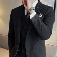 Men’s Old Money 3 Piece Wedding Suit | Classic Tuxedo Style for Formal Elegance