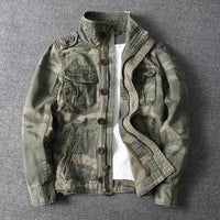 Men’s Military Style Jacket Casual Lightweight Jacket | Classic Jackets Men