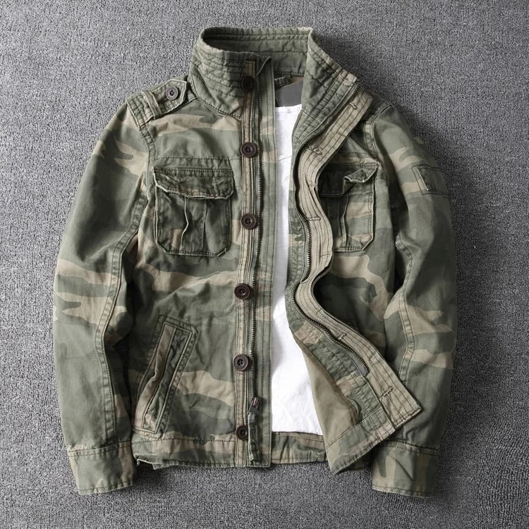 Men’s Military Style Jacket Casual Lightweight Jacket | Classic Jackets Men