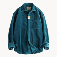 Men’s Corduroy Overshirt | Casual Layer | Button-Up Design | Autumn Essential