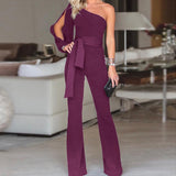 Elegant Occasion Jumpsuit | Long Sleeve Design | Spring Party Outfit for Women