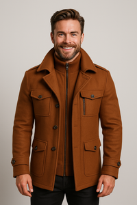 Men’s Blazer Jacket 2-Piece Set in Tailored Fit | Smart Formal and Casual Suit