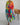Women’s Colourful Printed Summer Midi Dress in Relaxed Fit | Wedding Guest & Party Dress
