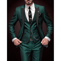 Men’s Classic 3 Piece Wedding Suit for Formal Events | Timeless Tuxedo Style