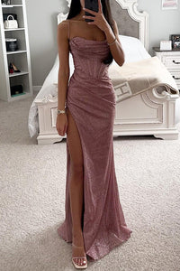 Women’s Sequin Corset Maxi Dress in Formal Style | Elegant Eveningwear