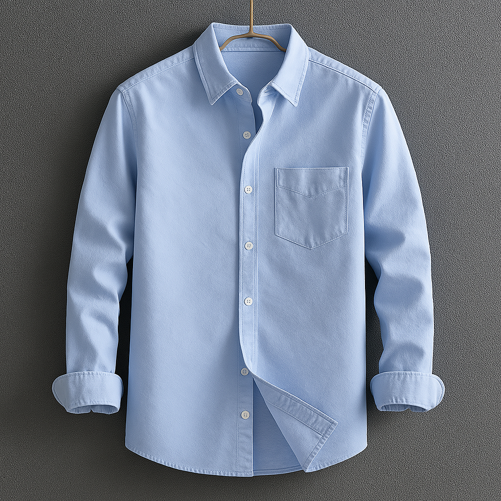 Men’s Oxford Shirt Smart Casual Dress Shirt | Classic Men’s Shirt