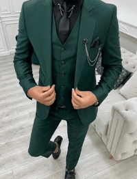 Men’s 3 Piece Wedding Suit for Formal and Casual Wear | Classic Tuxedo Style