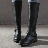 Women’s Leather Knee High Boots | Elegant Long Winter Boots for Ladies