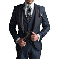 Men’s Classic 3 Piece Wedding Suit for Formal Events | Timeless Tuxedo Style