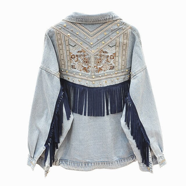 Women’s Denim Jacket in Classic Casual Style | Stylish Ladies Jacket