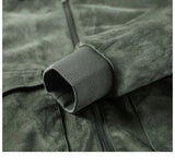 Men’s Fleece-Lined Bomber Jacket in Vintage Winter Style | Warm Casual Coat