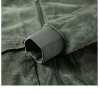 Men’s Fleece-Lined Bomber Jacket in Vintage Winter Style | Warm Casual Coat