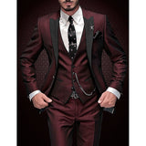 Men’s Classic 3 Piece Wedding Suit for Formal Events | Timeless Tuxedo Style
